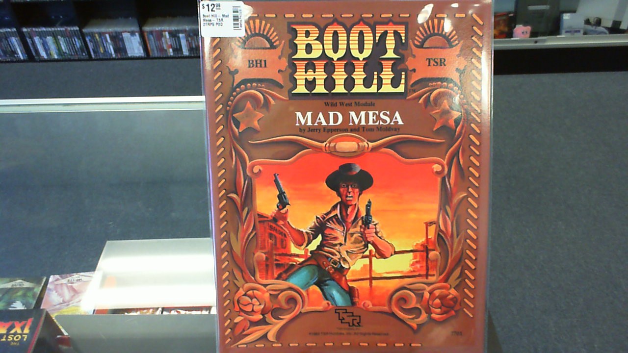 Boot Hill- Mad Mesa- TSR DTRPG POD