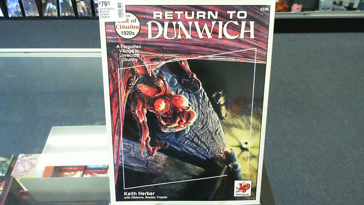 Call of Cthulhu- Return to Dunwich- Chaosium