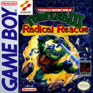 Teenage Mutant Ninja Turtles III Radical Rescue (Loose Cartridge)