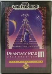 Phantasy Star III Generations of Doom (No Manual)