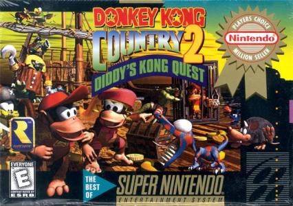 Donkey Kong Country 2 (Cosmetically Flawed Loose Cartridge)