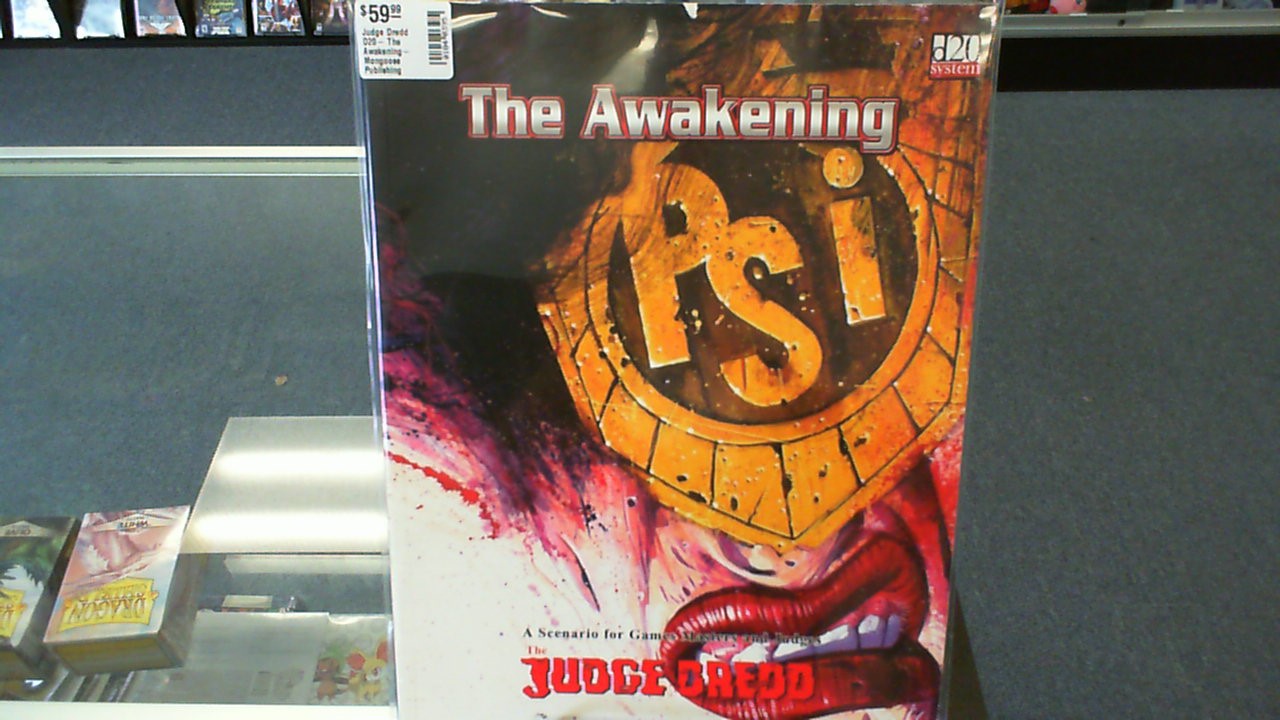 Judge Dredd D20- The Awakening- Mongoose Publishing