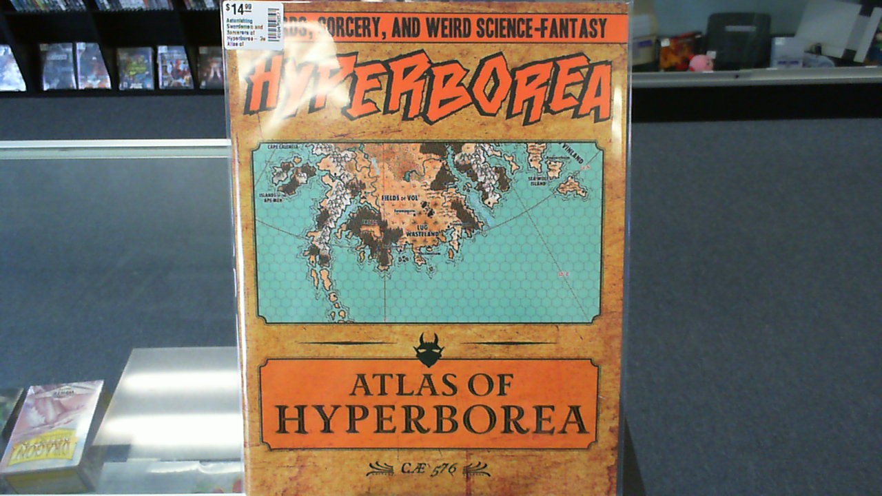 Astonishing Swordsmen and Sorcerers of Hyperborea- 3e Atlas of Hyperborea- North Wind Adventures