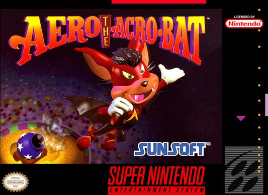 Aero the Acro-Bat (Loose Cartridge)