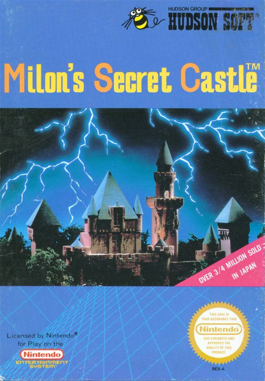 Milon's Secret Castle (Loose Cartridge)