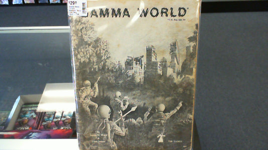 Gamma World- 1e Core Rulebook *Book Only/ Very Worn*- TSR