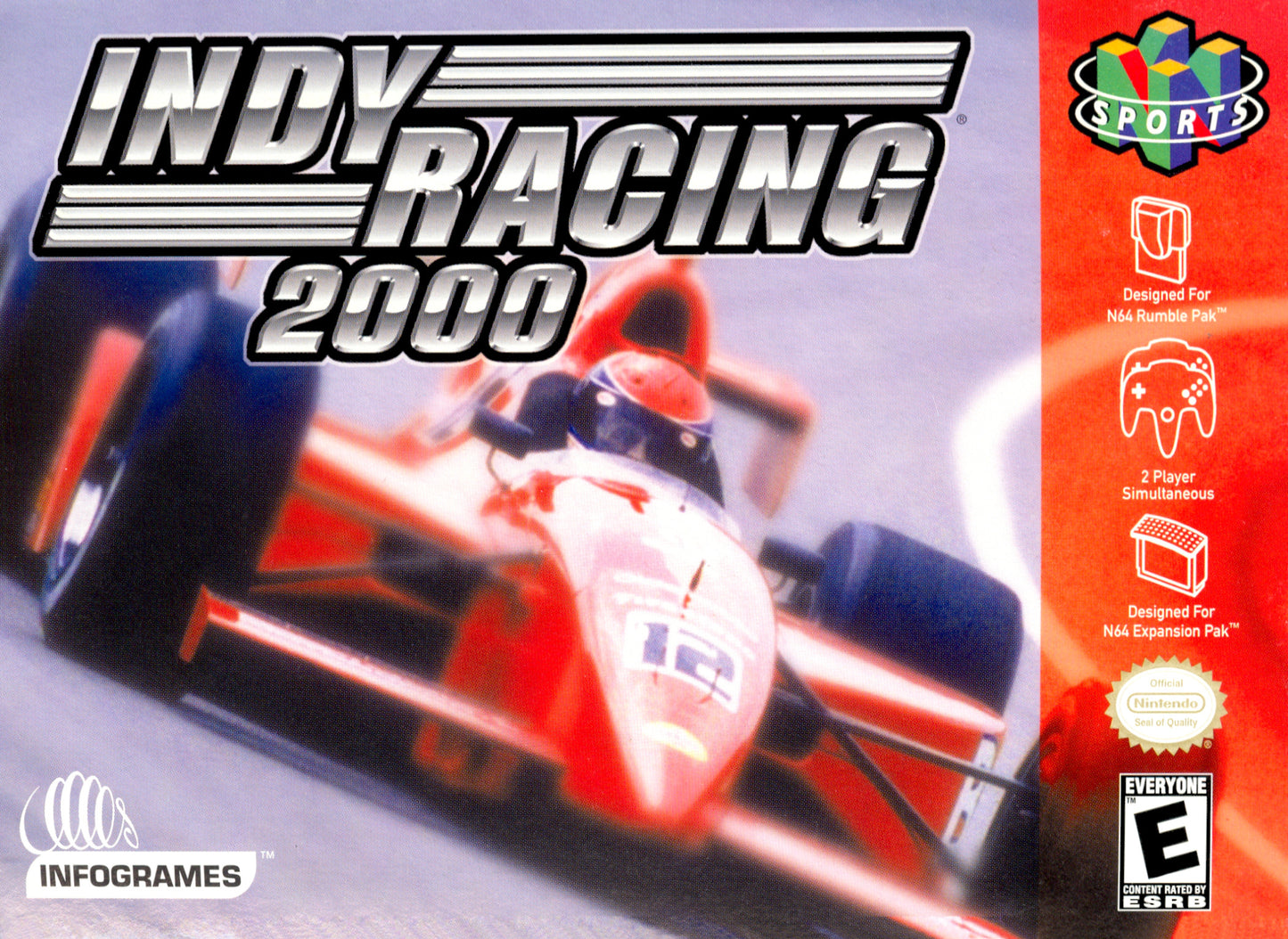 Indy Racing 2000 (Loose Cartridge)