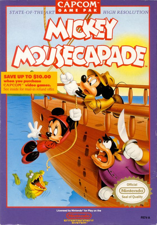 Mickey Mousecapade (Loose Cartridge)