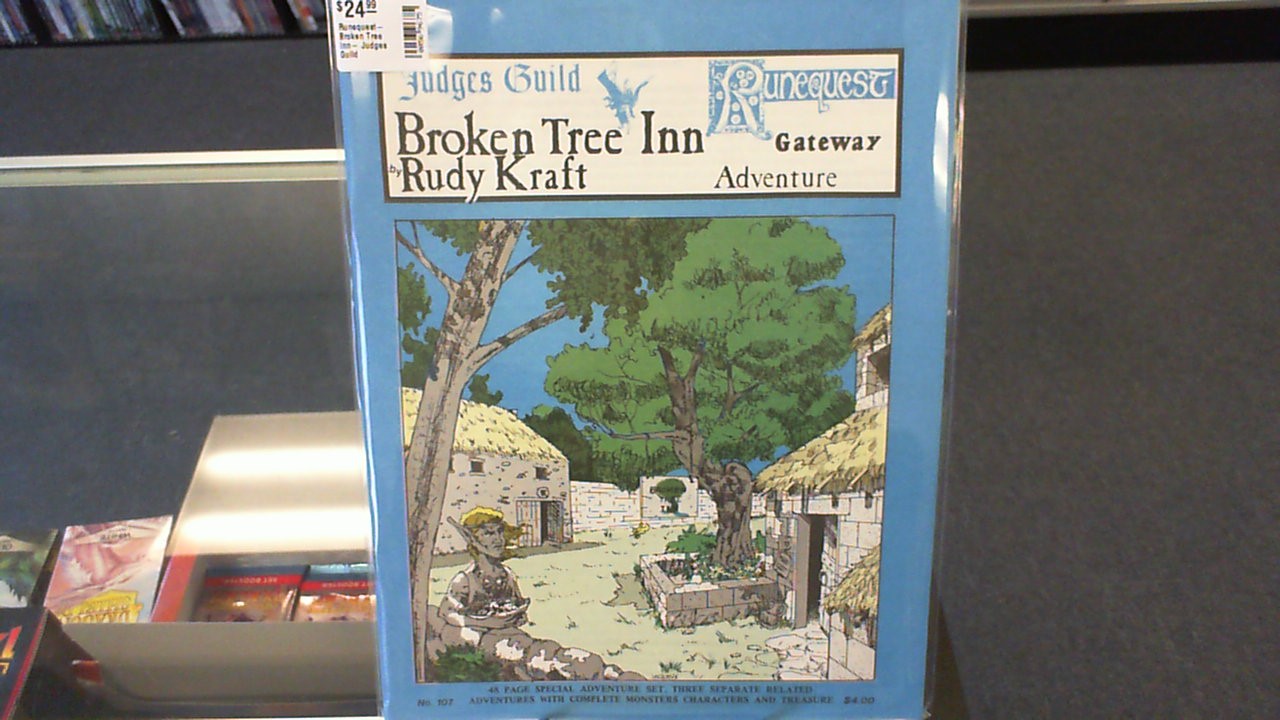 Runequest- Broken Tree Inn- Judges Guild