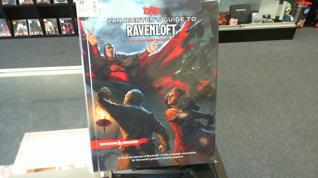 D&D- 5e Van Richten's Guide to Ravenloft- Wotc