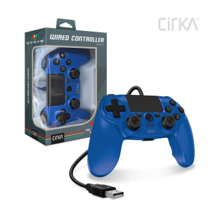 Playstation 4 Wired Controller - Blue (New)