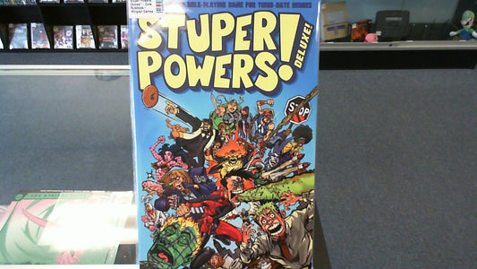 Stuper Powers! Deluxe!- Core Rulebook- Wingnut Games