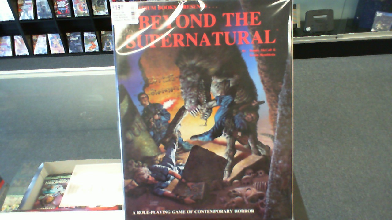 Beyond the Supernatural- Core Rulebook- Palladium Books