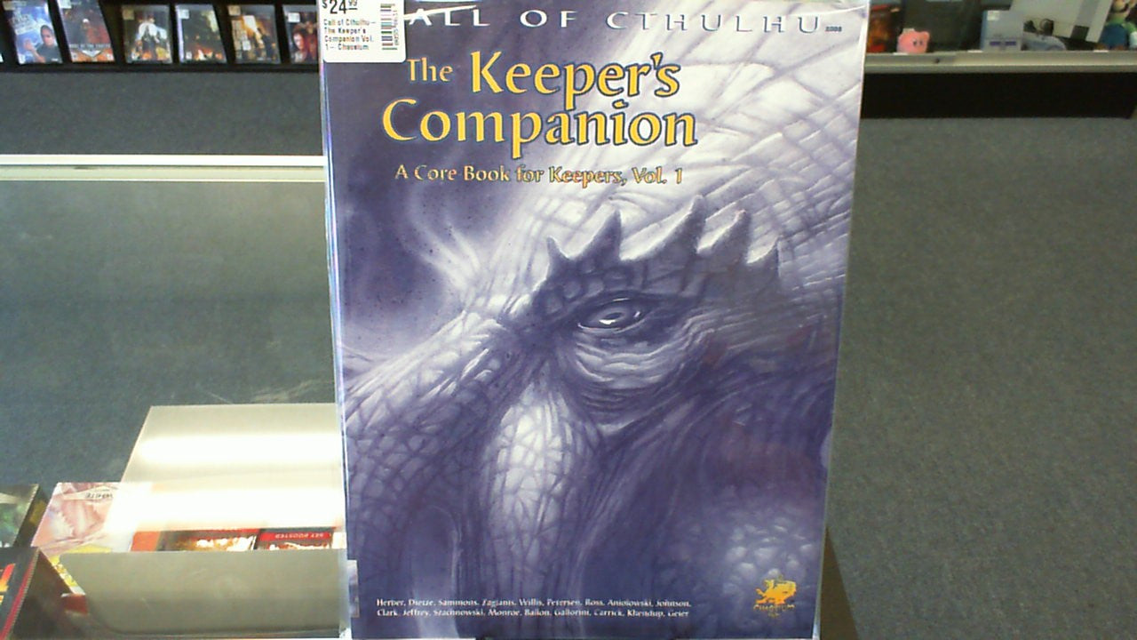 Call of Cthulhu- The Keeper's Companion Vol. 1- Chaosium