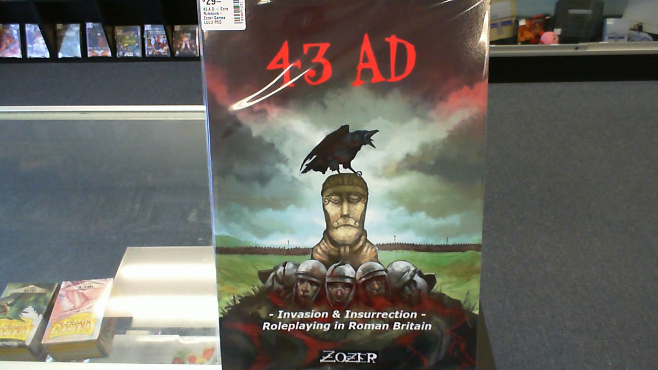 43 A.D.- Core Rulebook- Zozer Games LULU POD