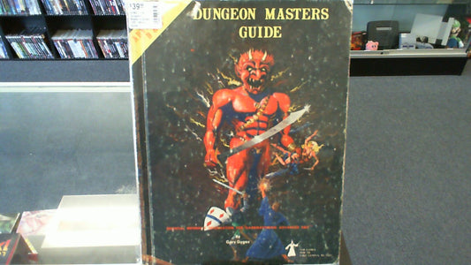 AD&D- 1e Dungeon Master's Guide- TSR *Worn Spine*