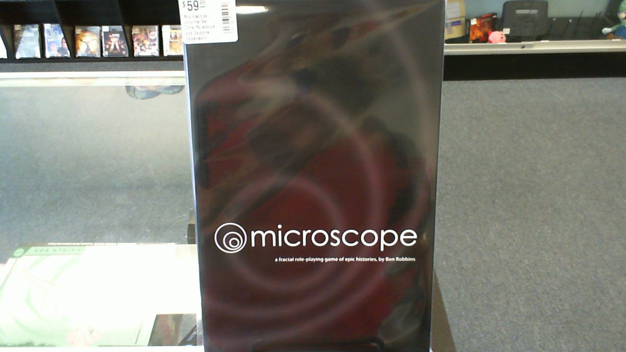 Microscope 2 Volume Set- Core Rulebook and Explorer Expansion- Lame Mage Productions