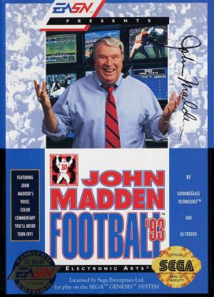 John Madden Football '93 (Complete)