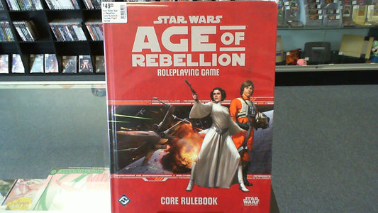 Star Wars: Age of Rebellion- Core Rulebook- Fantasy Flight Games