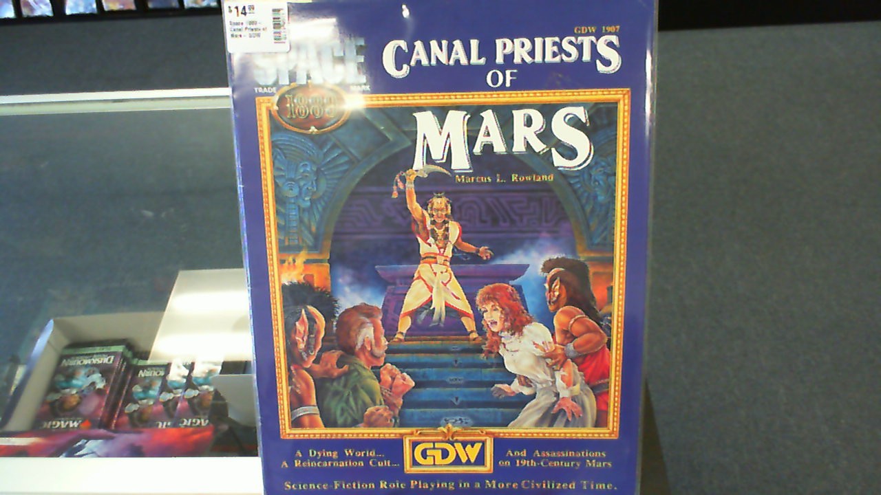 Space 1889- Canal Priests of Mars- GDW